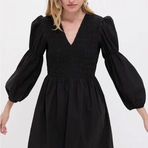 Tuckernuck Black Long Sleeve Dress